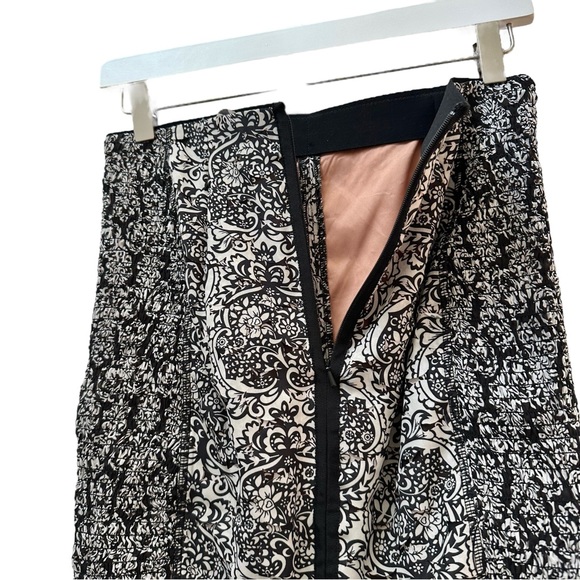 Anthropologie Beguile Pencil laser cut Skirt by Byron Lars Size 0 NWT - Picture 9 of 14